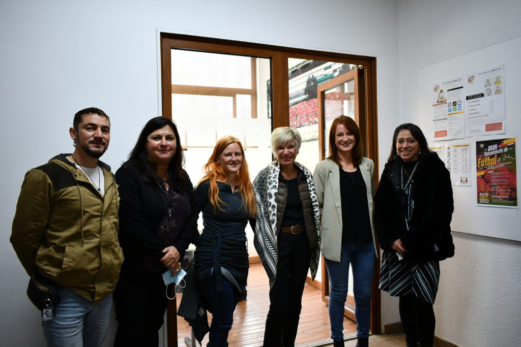 Visita de Christiane Drasdo, encargada regional para Sudamérica de la Oficina Central para los Colegios Alemanes en el Extranjero (ZfA)