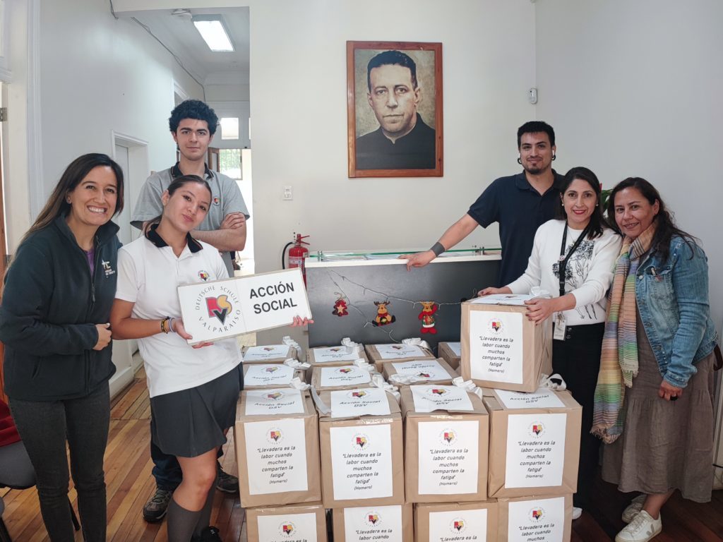 Donación para Hogar de Cristo